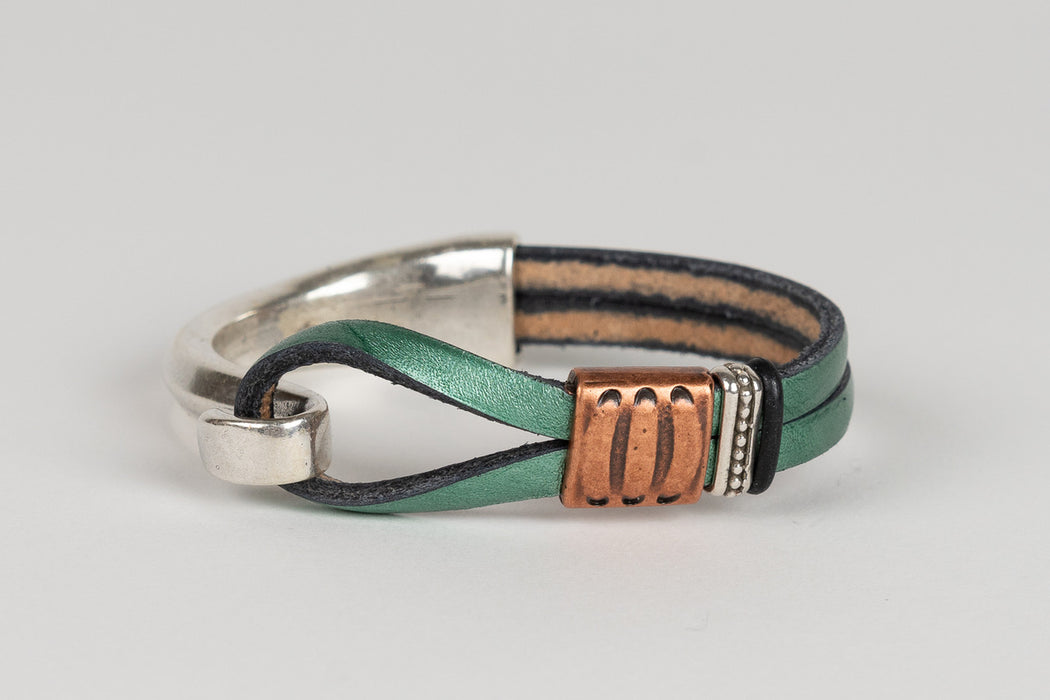 Leather Hook Bracelet